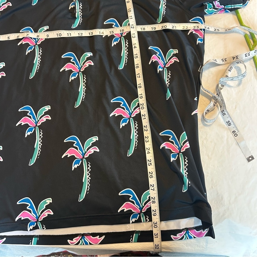 Chubbies Men's Havana Night Performance Golf Polo XL Colorful Palm Print NWOT - Picture 9 of 10